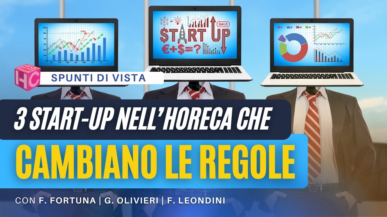 3 start-up nell'horeca cha cambiano le regole | Spunti di VIsta su Blubai, Booxit e Digital Twins