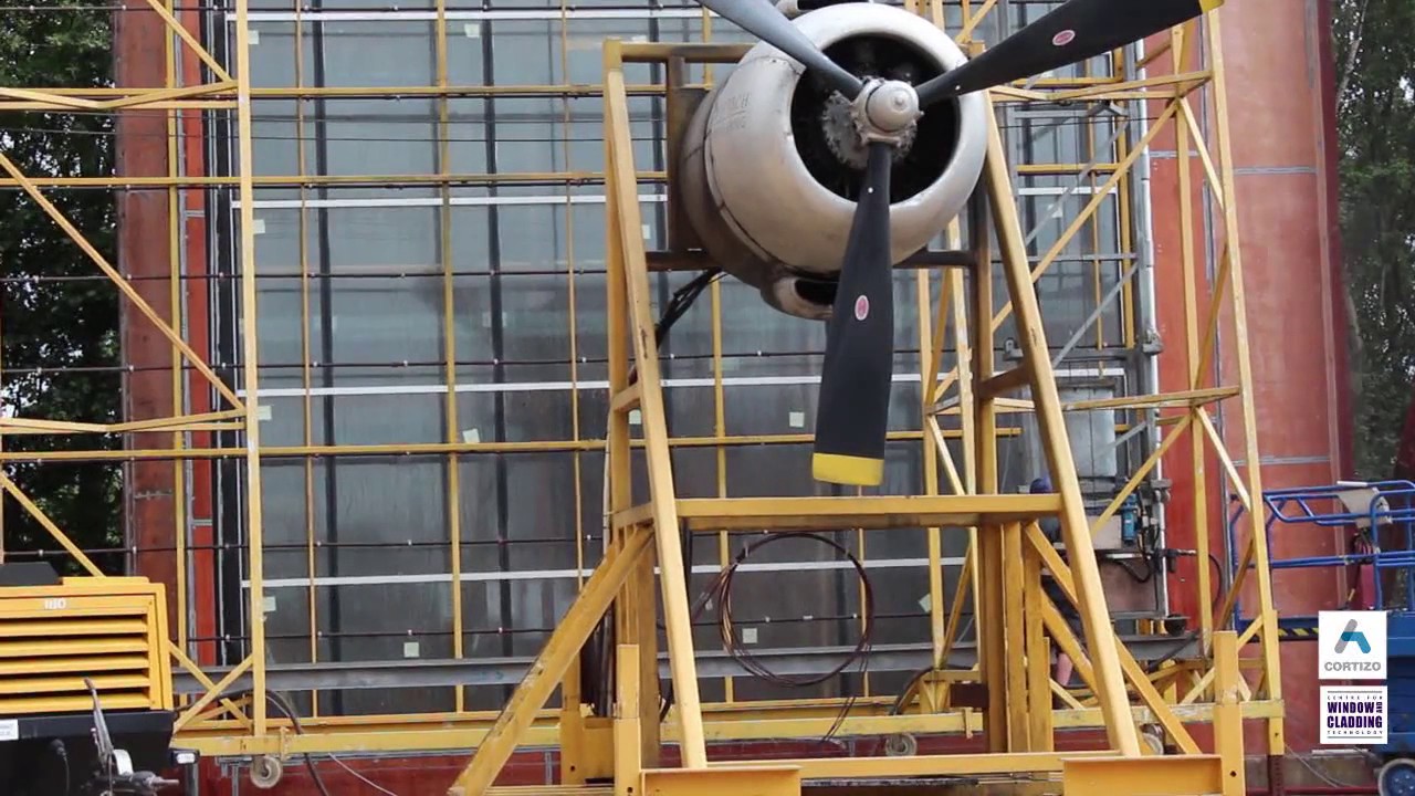 CORTIZO TPH 52 Facade System Test - CWCT (British Standard)