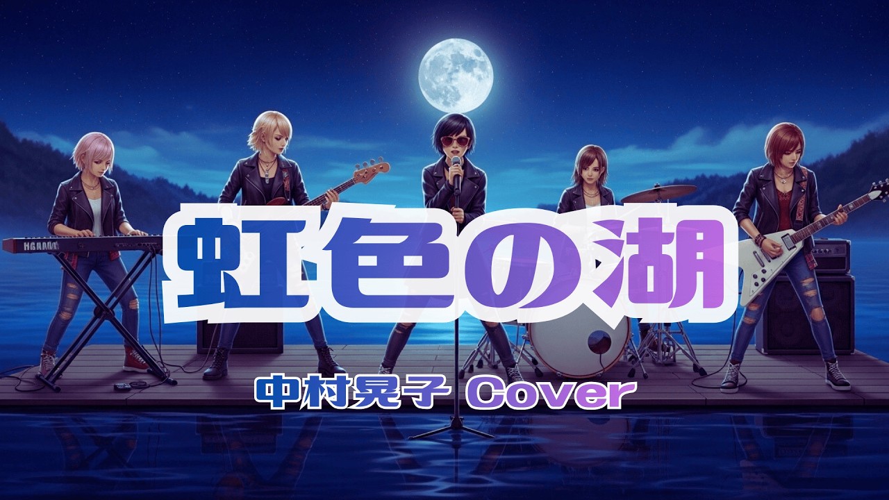 「虹色の湖」中村晃子（カバーAI）♯AI-BAND#昭和の名曲を別アレンジでカバー