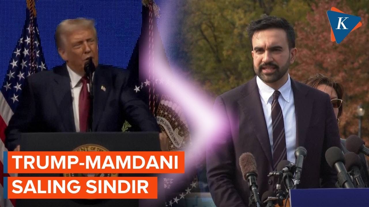 Adu Sindiran Donald Trump dan Zohran Mamdani