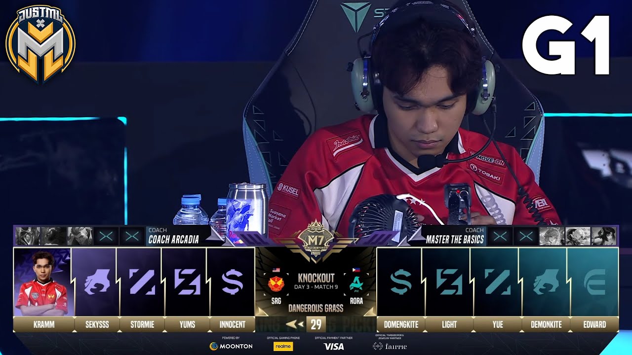 SRG vs RORA - GAME 1 |  KNOCKOUT STAGE DAY 3 | M7 World Championship