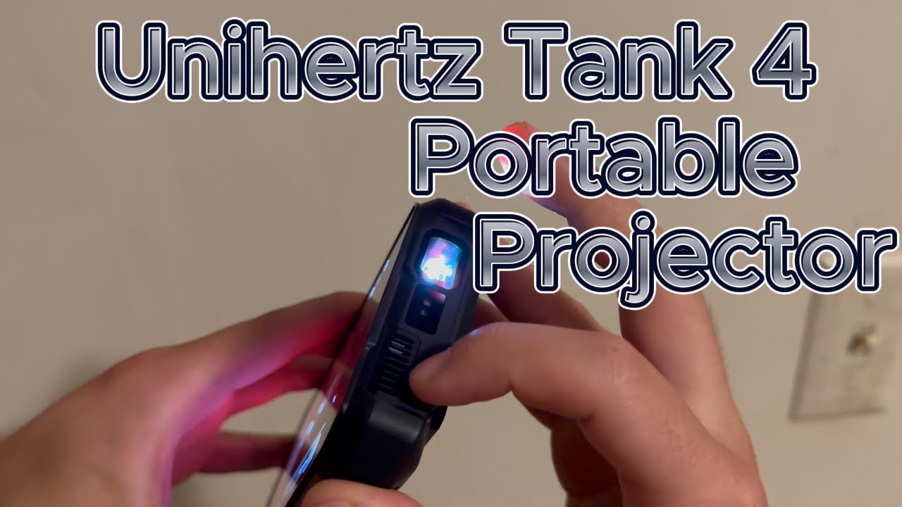 Unihertz 8849 Tank 4 Projector Test (Part 1!)