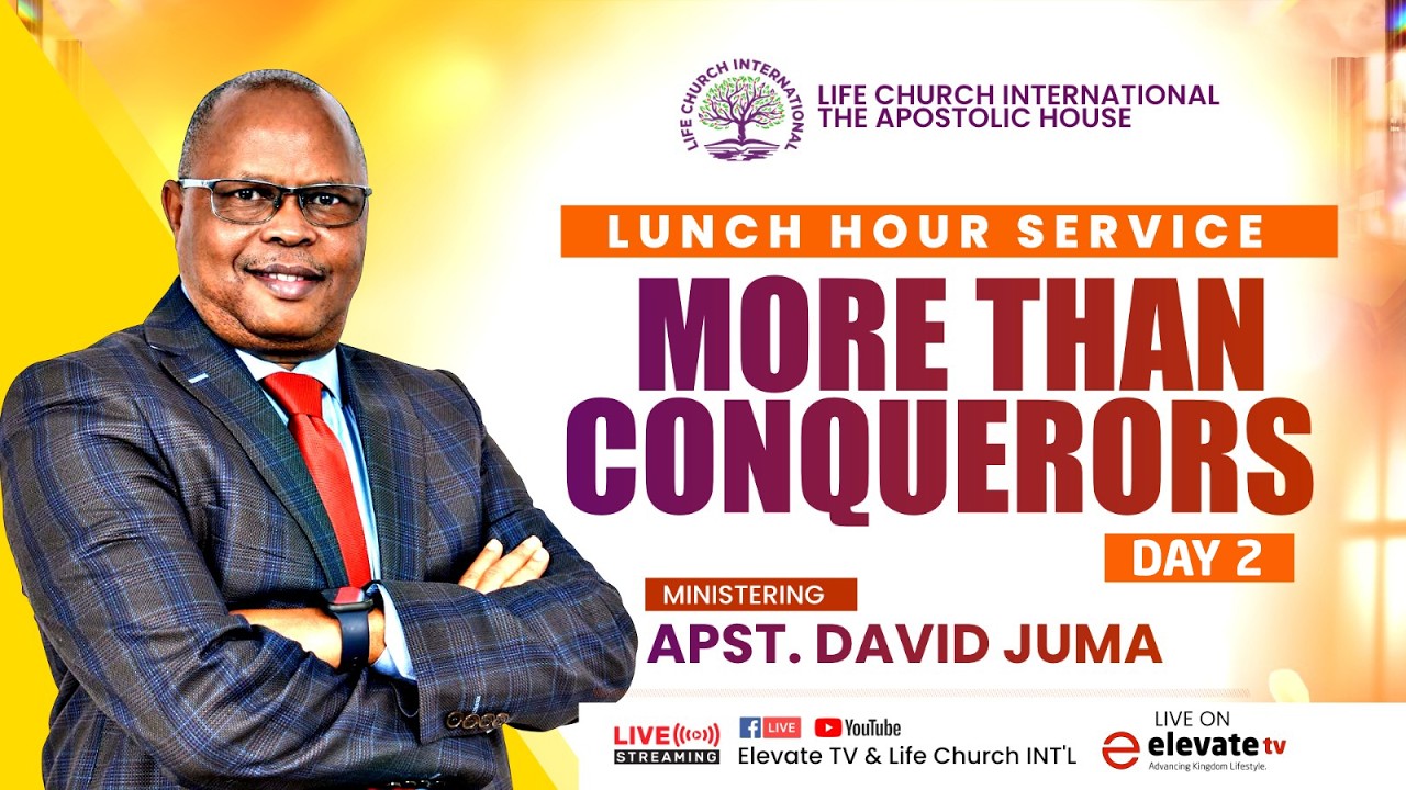 𝗠𝗢𝗥𝗘 𝗧𝗛𝗔𝗡 𝗖𝗢𝗡𝗤𝗨𝗘𝗥𝗢𝗥𝗦 || 𝗟𝗨𝗡𝗖𝗛 𝗛𝗢𝗨𝗥 - 𝗗𝗮𝘆 𝟮 || 𝟯𝗥𝗗 𝗠𝗔𝗥𝗖𝗛 𝟮𝟬𝟮𝟲 || 𝗠𝗶𝗻𝗶𝘀𝘁𝗲𝗿𝗶𝗻𝗴, 𝗔𝗽𝗼𝘀𝘁𝗹𝗲 𝗗𝗮𝘃𝗶𝗱 𝗝𝘂𝗺𝗮