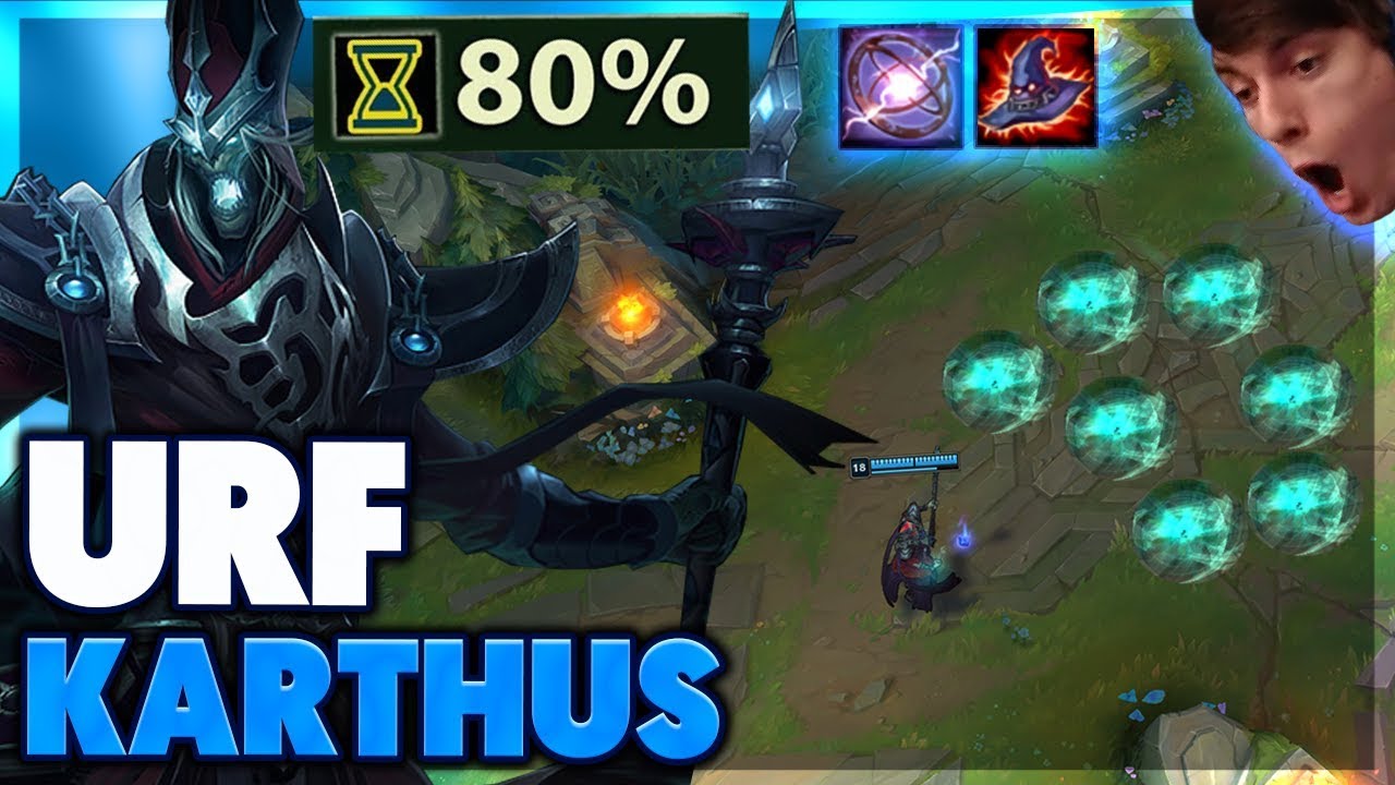 MOST BROKEN URF CHAMP | URF KARTHUS FULL GAMEPLAY - BunnyFuFuu
