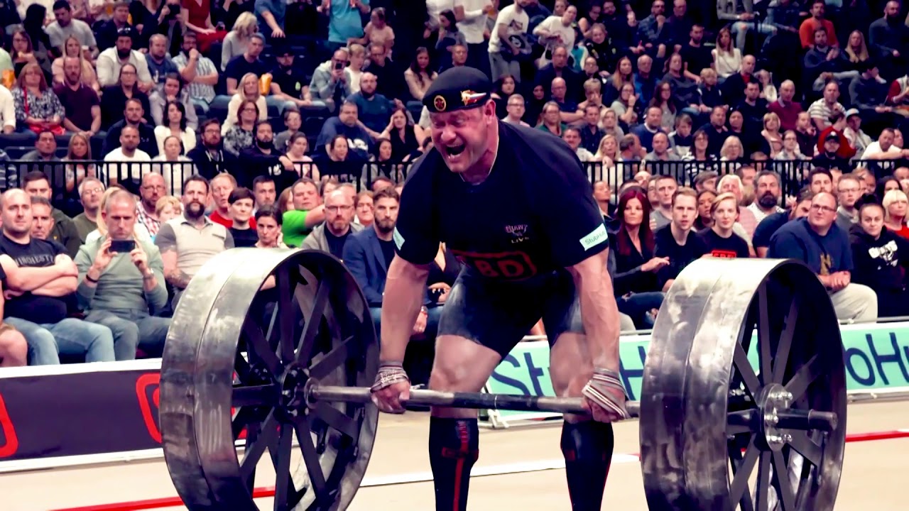 Russian Marine + World's Strongest Man take on AXLE DEADLIFT
