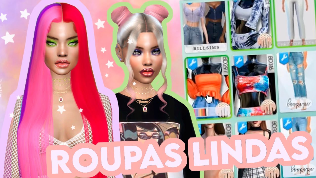 PACK DE ROUPAS FEMININO || The Sims 4