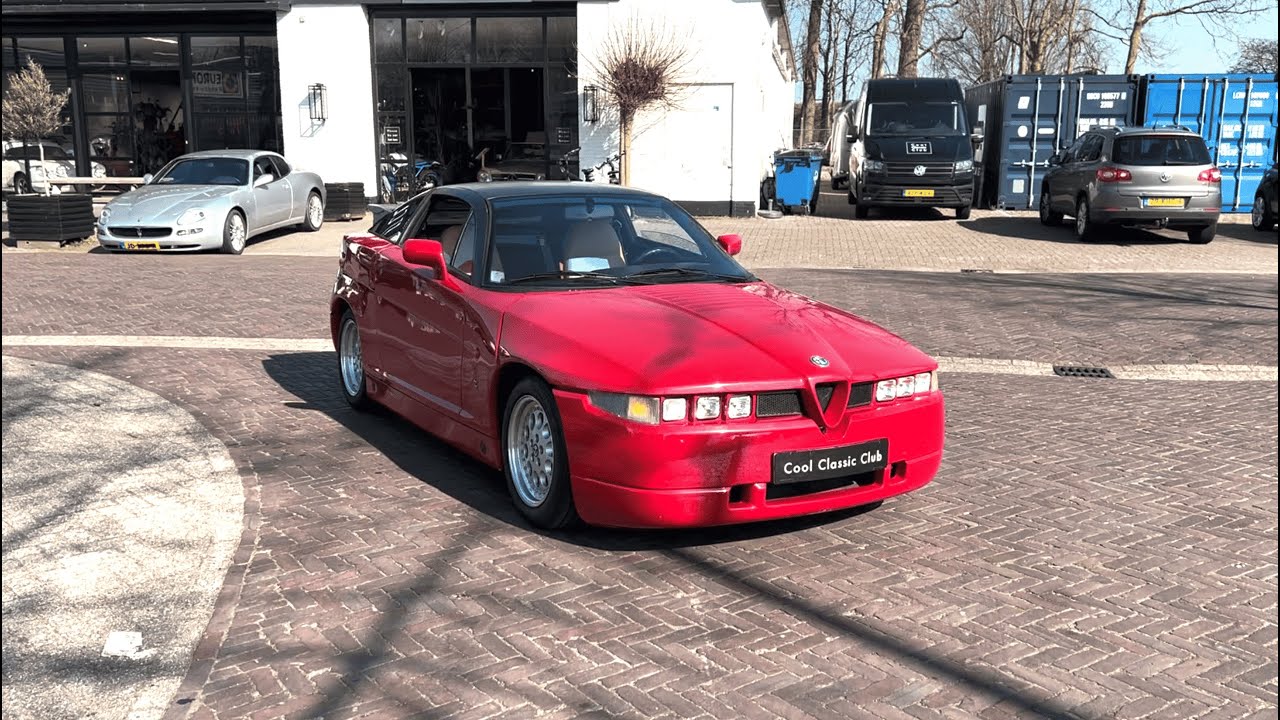 Alfa Romeo SZ 3.0 V6 IL MOSTRO Walk around and Test drive | Cool Classic Club