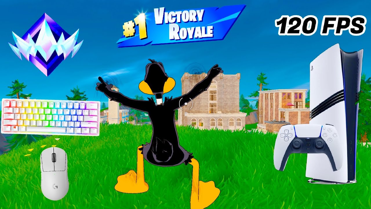 Fortnite Unreal Ranked Reload On PS5 Pro | Keyboard & Mouse Gameplay | 120 FPS | 4K