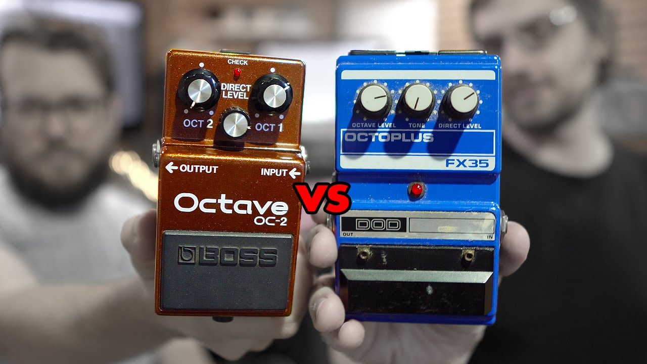 OCT-OFF part TWO - Boss OC-2 vs DOD FX35 Octoplus