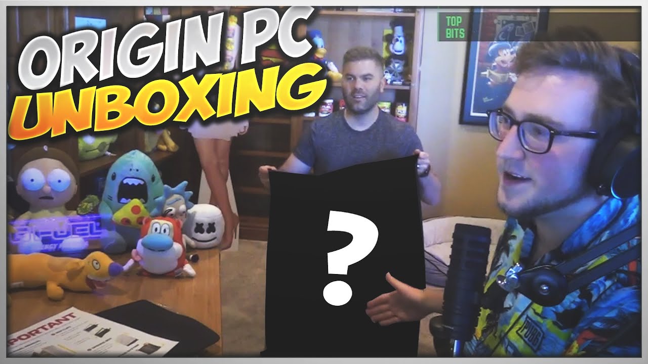 Unboxing our NEW ORIGIN PC!
