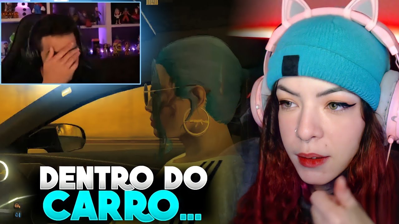 NISSIN FORJANDO LUNA E CONNOR DENTRO DO CARRO COM OS VIDROS FECHADOS kk