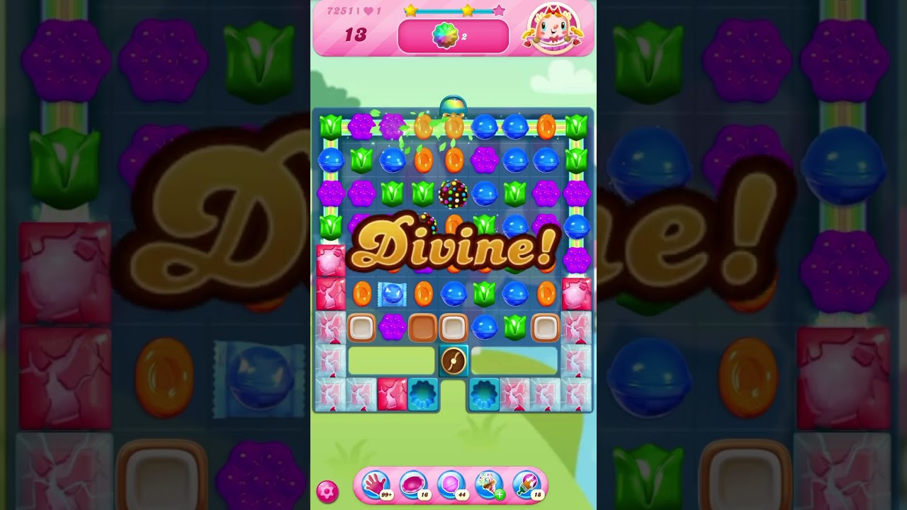 7251 Candy Crush Saga Level 7251 Walkthrough