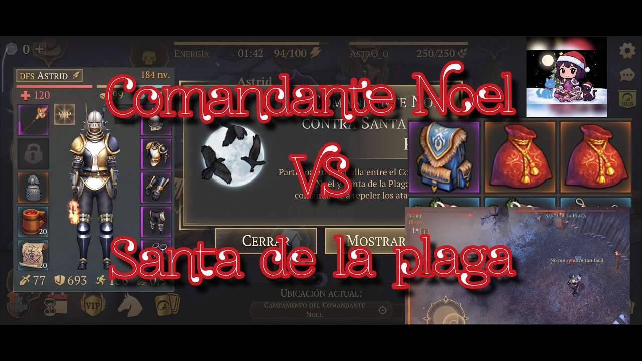 COMANDANDE NOEL VS SANTA DE LA PLAGA- GRIM SOUL SURVIVAL. Me quede sin arma 🥶😥