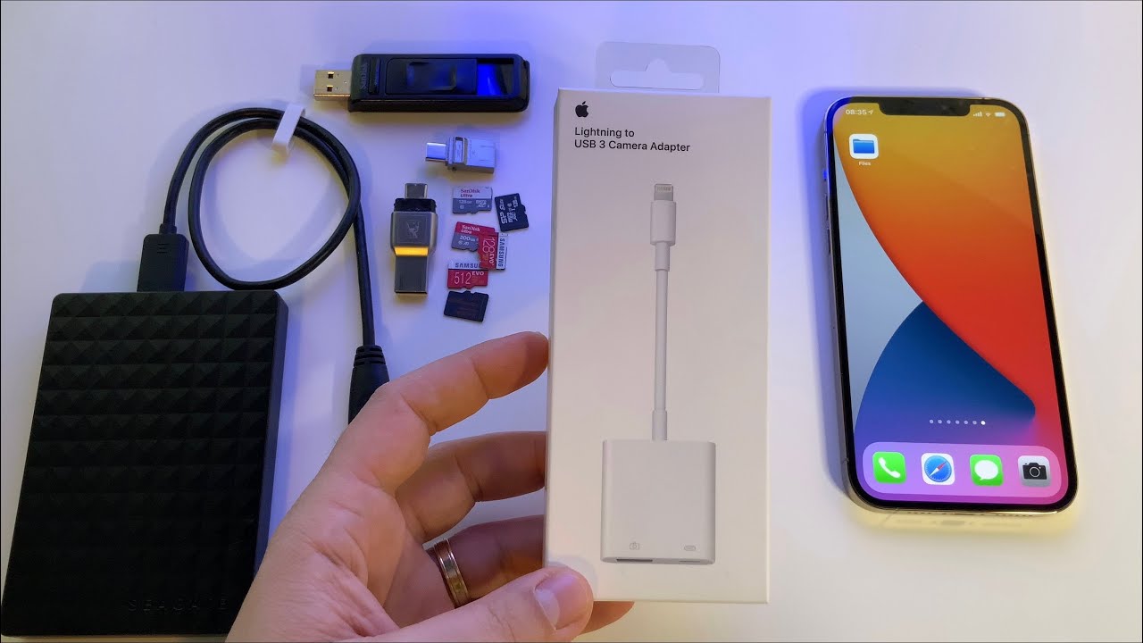 Обзор адаптера для камеры Apple Lightning — USB 3 (тестировал с моим iPhone 12 Pro Max)
