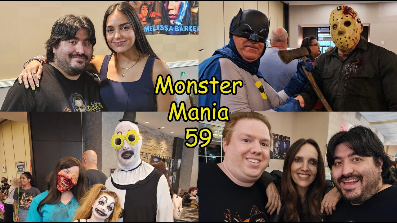 Monster Mania 59 — август 2024 г. (Черри-Хилл, Нью-Джерси) с Мелиссой Баррерой, Майки Мэдисоном, ...