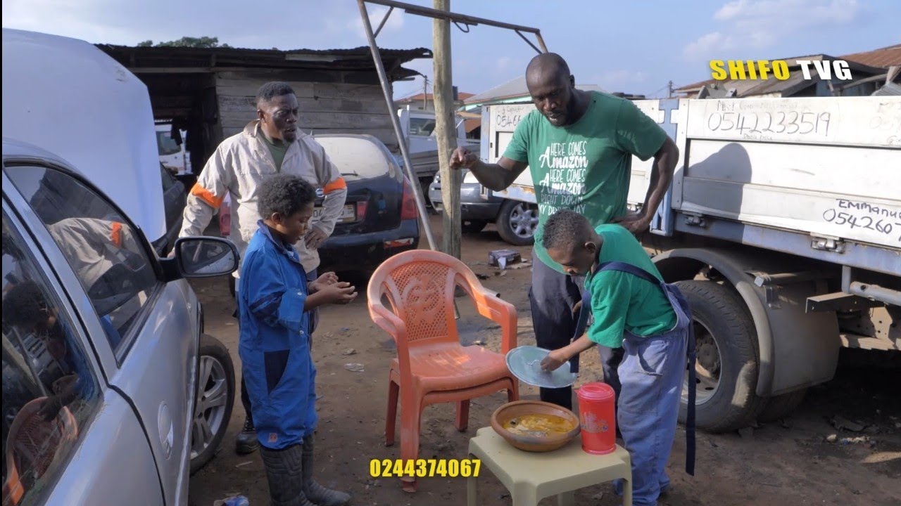 AKABENEZER IN LOVE WITH ICE WATER SELLER AWURAAMA DAY 2  FT SHIFO,ABOSKE,GUNSHOT,DABO.