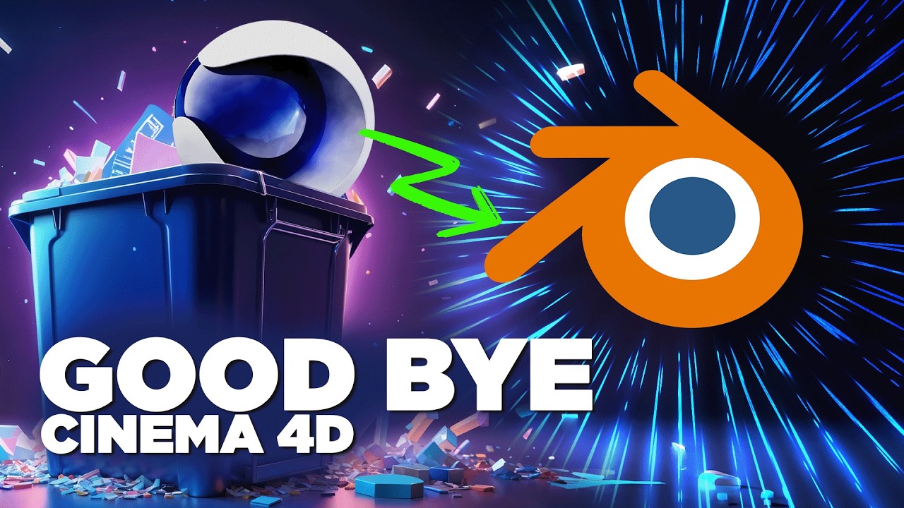 Уходим из Cinema 4D в Blender спустя 10 лет | 5 дополнений