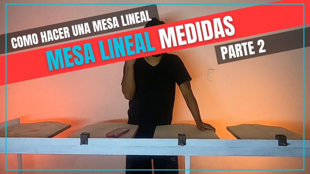 COMO HACER UNA MESA LINEAL PARA SERIGRAFIA / PARTE 2 / MEDIDAS DE MESA LINEAL / #serigrafia