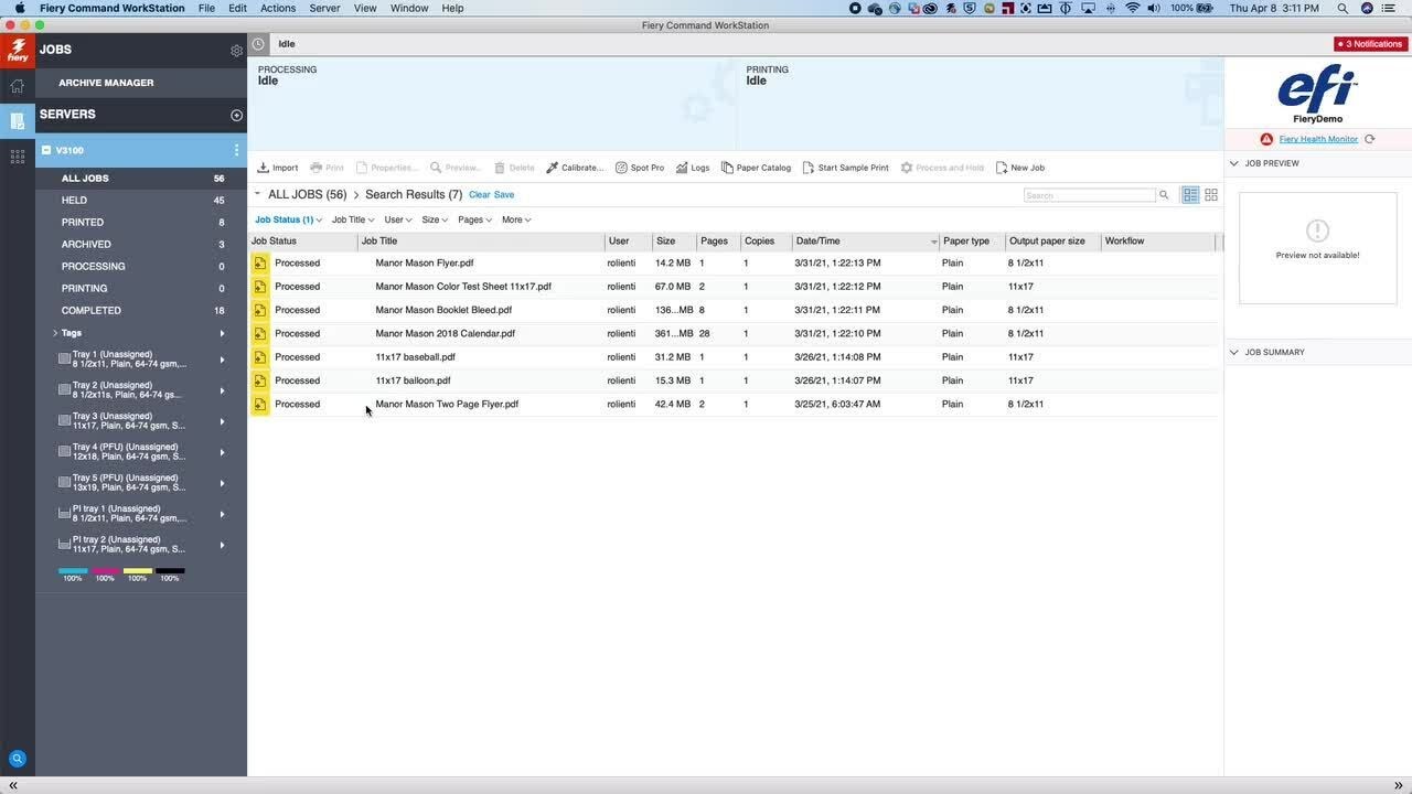 Fiery Friday - Job Search Tools in CWS 6.6