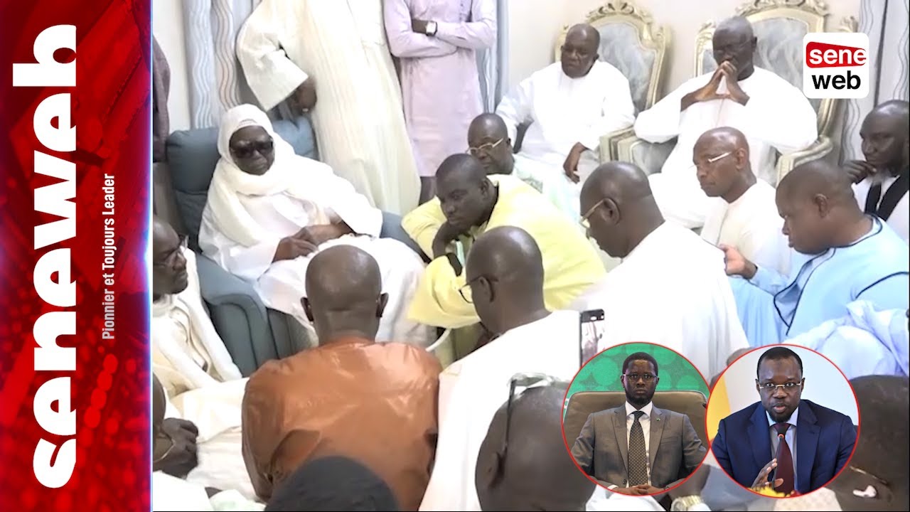 Le front de l'opposition vilipende Diomaye-sonko devant Serigne Mountakha