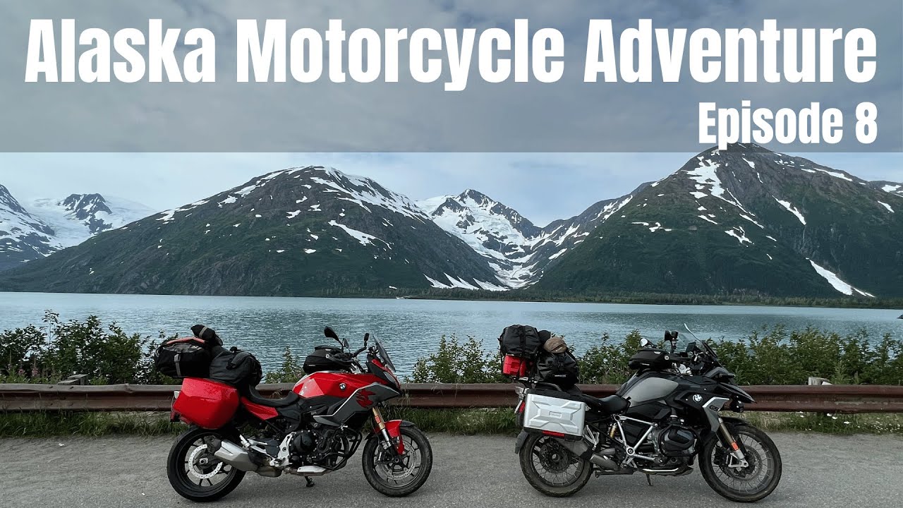 ‌ALASKA MOTORCYCLE ADVENTURE 2022--Episode 8-- Whittier-Homer-Seward.