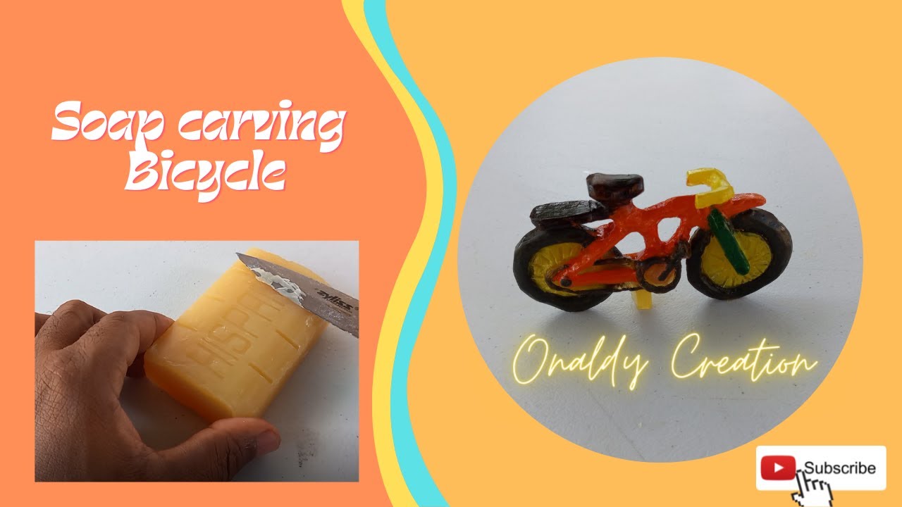 SOAP CARVING - BICYCLE