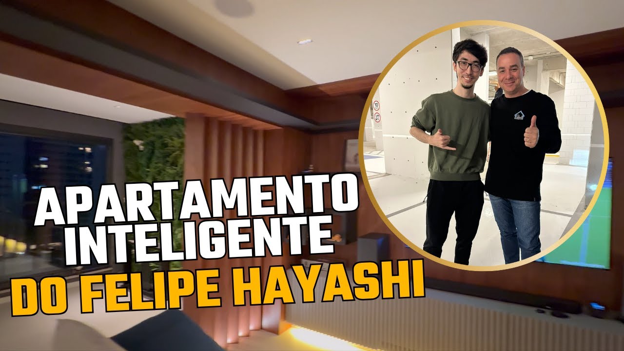 A Casa Gamer MAIS TECNOLÓGICA do Brasil! Automação Completa do Felipe Hayashi!