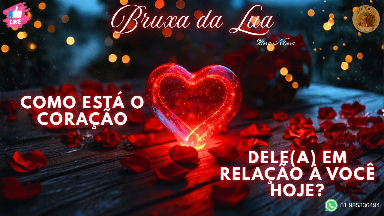 🔮O CORAÇÃO dele(a) em relação à você NESTA NOITE!