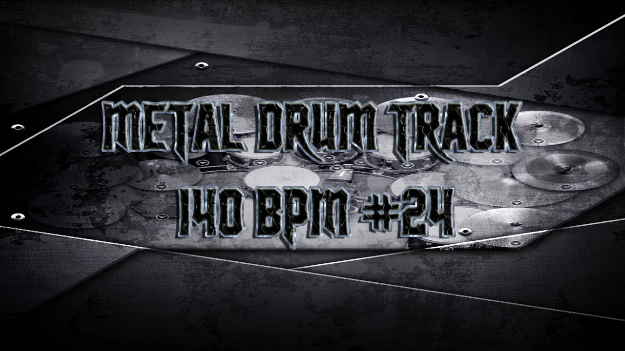 Mid Tempo Metal Drum Track 140 BPM | Preset 2.0 (HQ,HD)