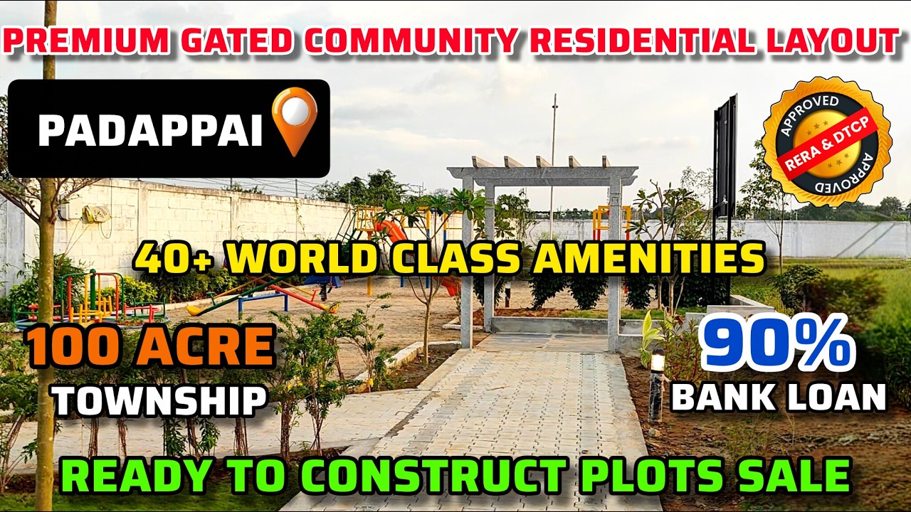Plots for sale in padappai | land for sale in padappai | house for sale in padappai