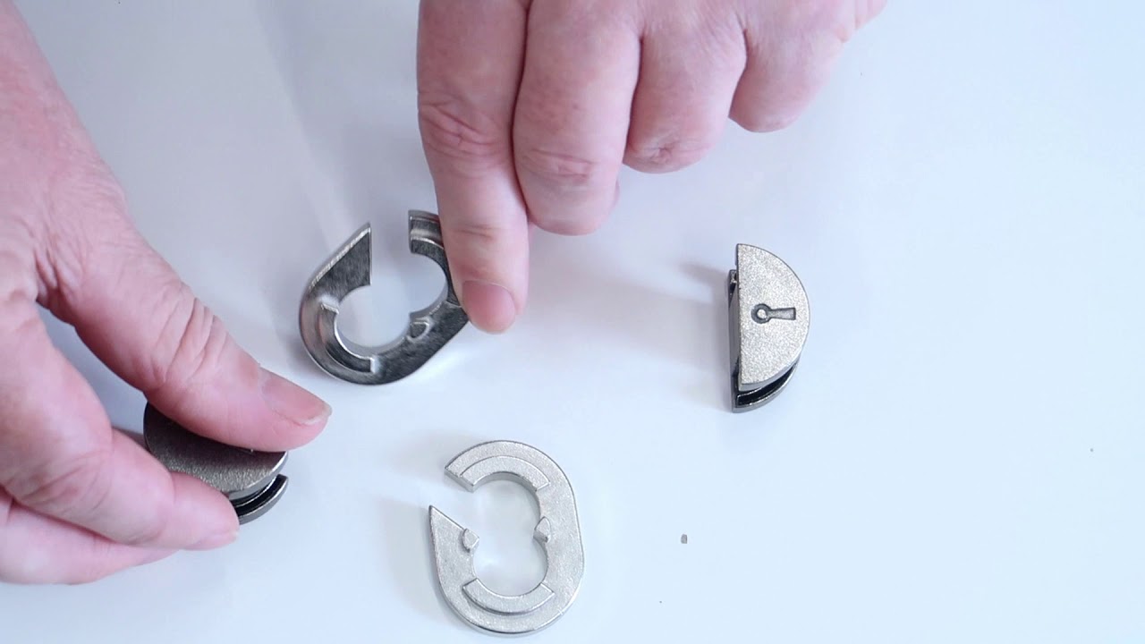 How to solve a Huzzle cast puzzle Padlock - Crest Pumps Ltd