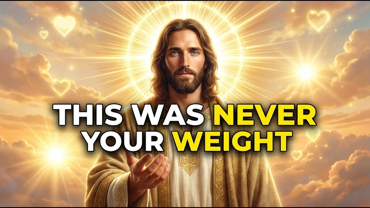 God Says: You’re Exhausted Because You Were Never Meant To Carry This Alone | God Message Today