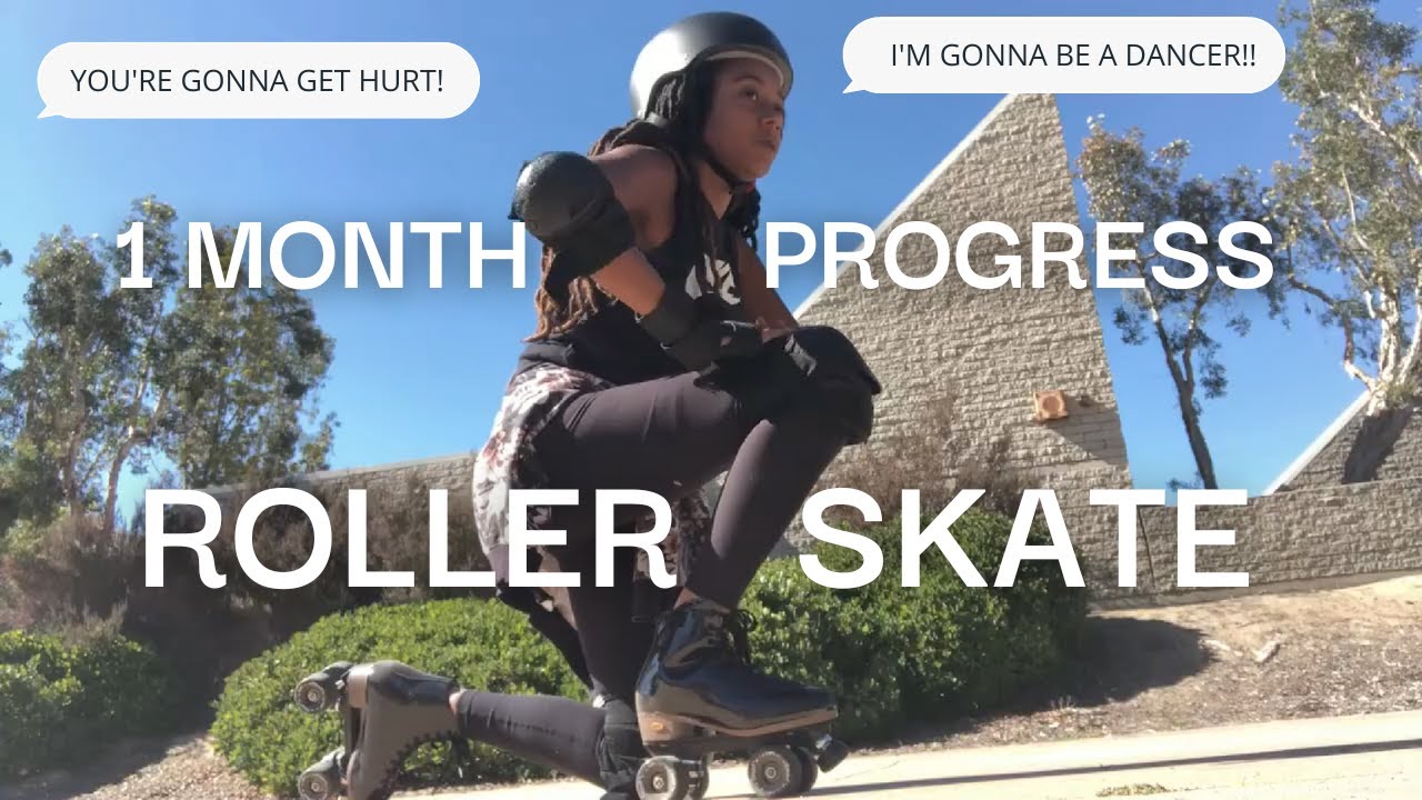 Learning How to Roller Skate in 1 Month | Roller Skating Journey