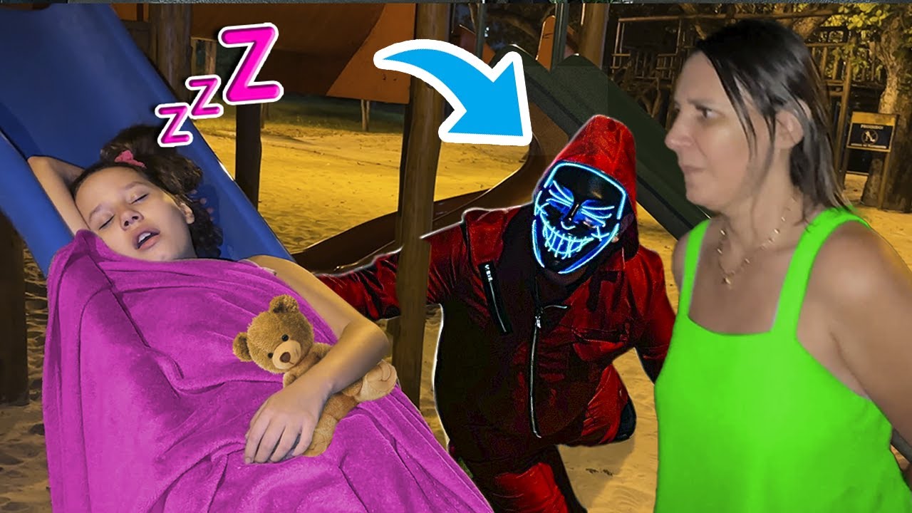 PASSAMOS A NOITE no PARQUINHO A MULHER DA Casa ABANDONADA e o ZAP APARECEU 😱- Parte 84