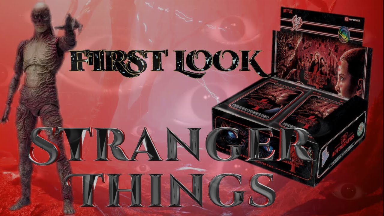 FIRST LOOK at Stranger Things@strangerthings Hobby Box