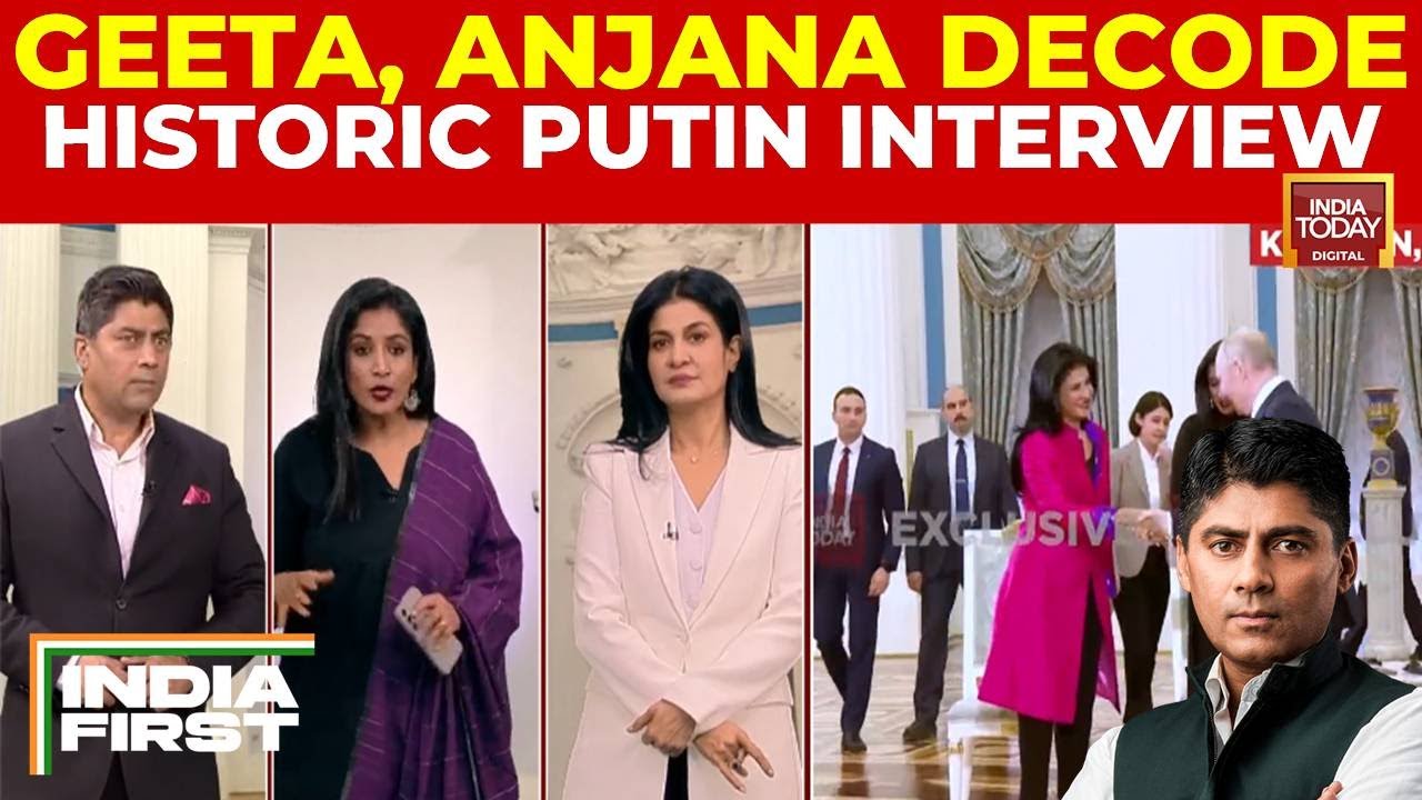 World Exclusive: Geeta Mohan And Anjana Om Kashyap Decode Historic Putin Interview At Kremlin