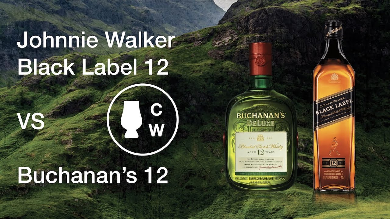 Johnnie Walker Black Label 12 y Buchanan's 12: comparativa