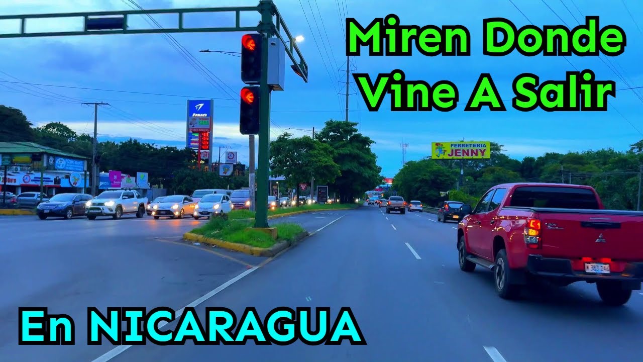 Pasando Por Las Sierritas Y Carretera Masaya Nicaragua Biker