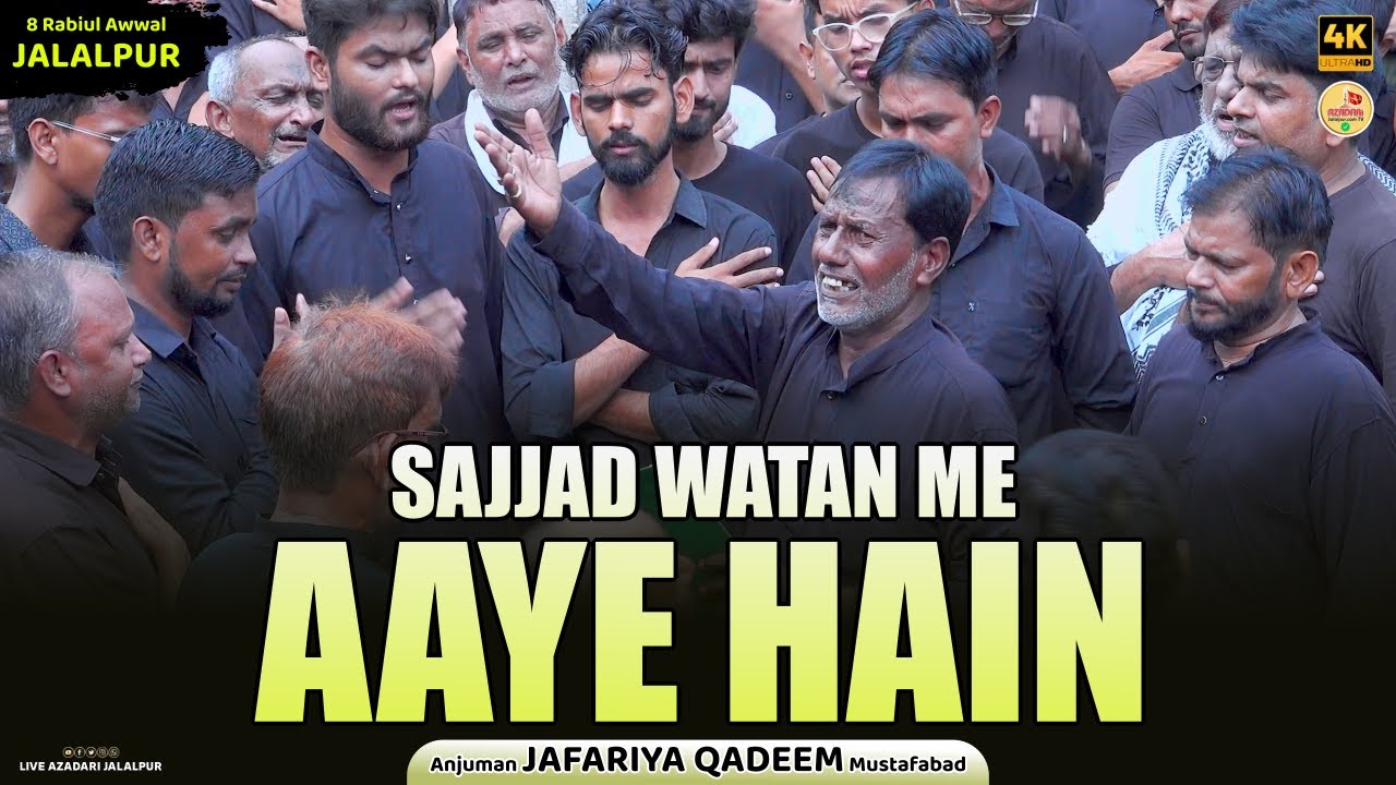 Sajjad Watan Me Aaye Hain | Anjuman Jafariya Qadeem Mustafabad | Juloose Amari Mustafabad Jalalpur