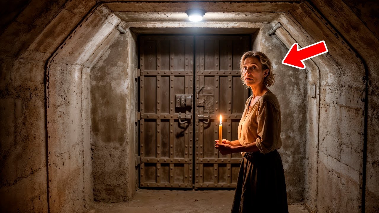 Poor Widow Discovers a Secret Door in Her Basement, What She Found Inside Changed Her Life Forever!