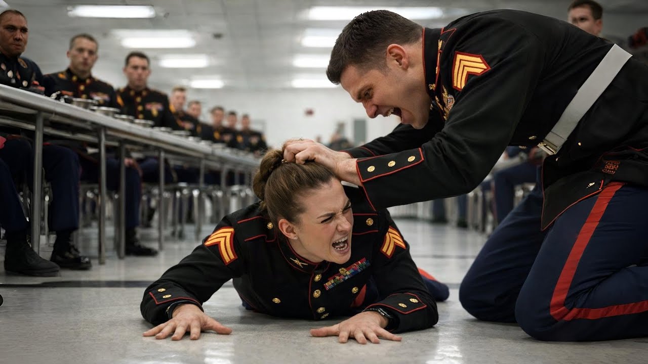 Marine Shoved Her in the Mess Hall &mdash; Had No Clue She Outranked Everyone in the Room