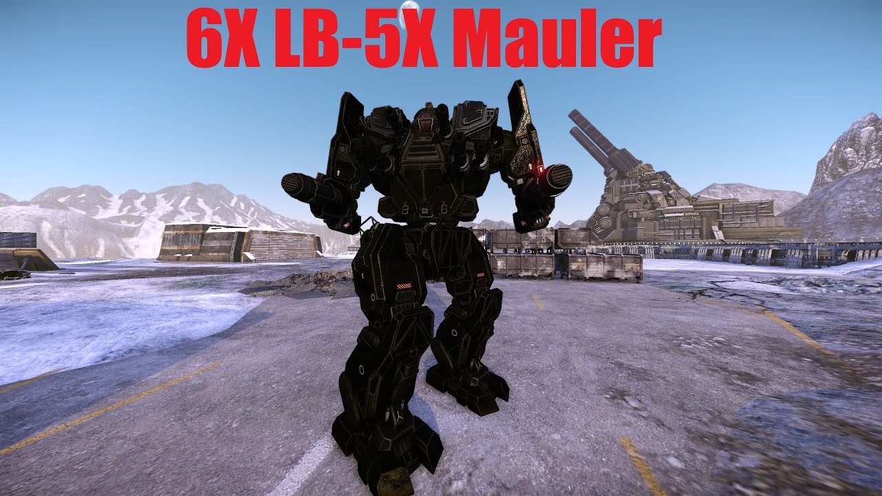 MWO - 6 LB-5X Mauler-MX90 (№ 1397)