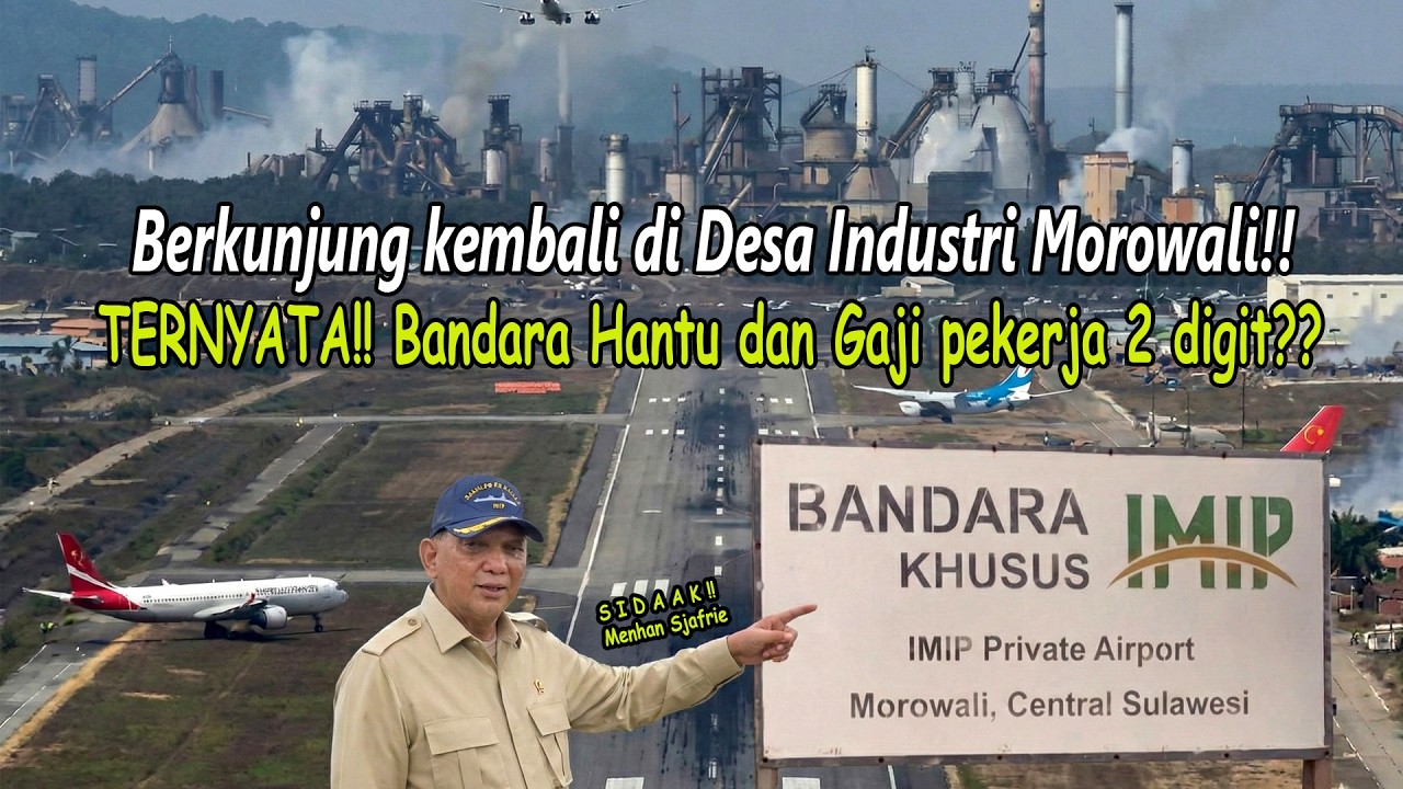 Berkunjung kembali ke Morowali 'BANDARA HANTU' ada apa sebenarnya? Ternyata Ini Faktanya!!