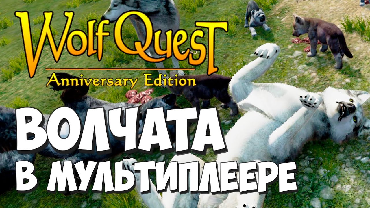 Играют профессиональные игроки! Команда Саги! WolfQuest: Anniversary Edition - Multiplayer #1