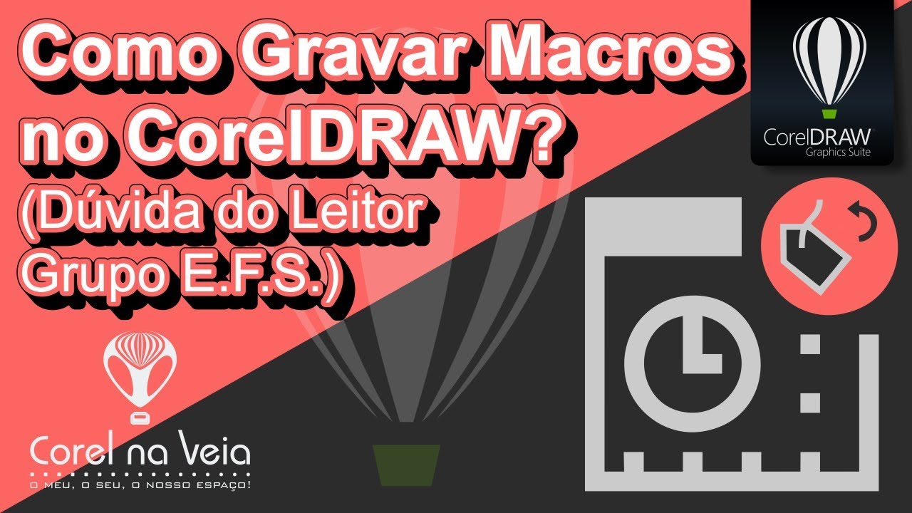 Como Gravar Macros no CorelDRAW 2018