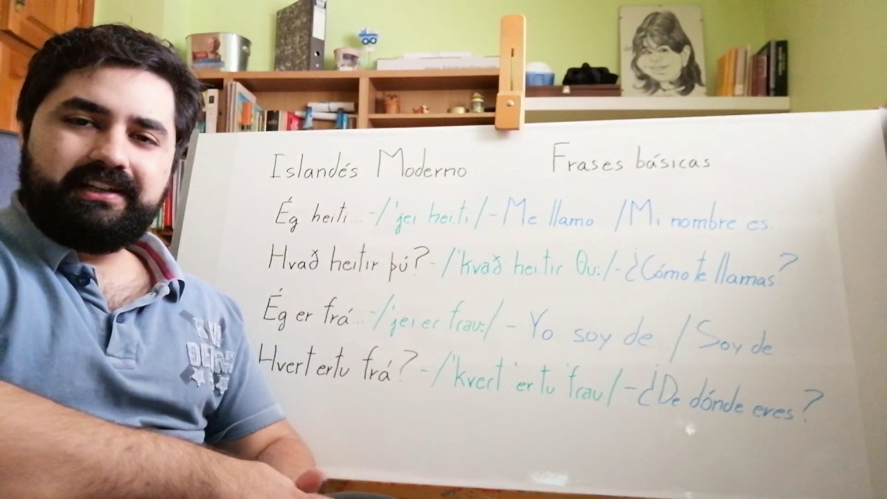 Aprende el IDIOMA ISLANDES MODERNO Frases básicas conversacionales en Islandés básico II