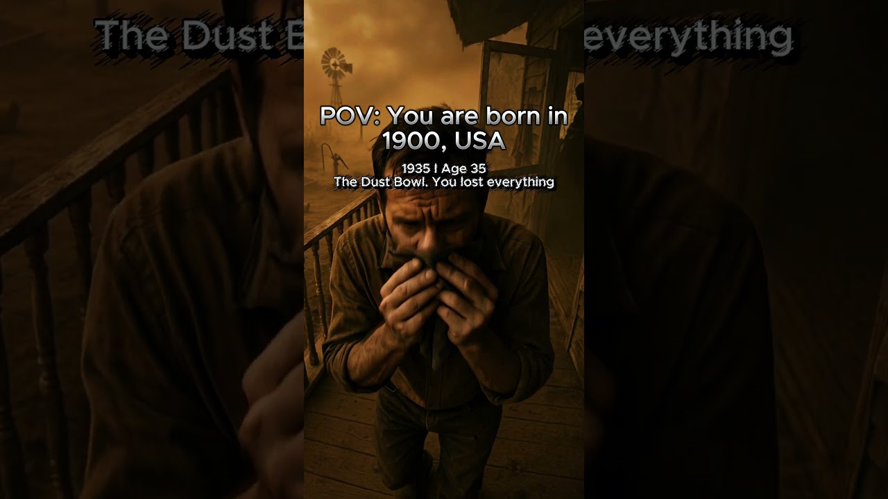POV: You are born in 1900 in USA. usahistory #pov #1900s