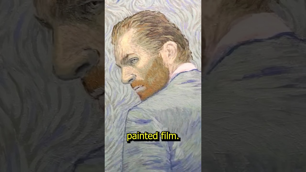 The first Fully Painted Film #animation #vincentvangogh #movie