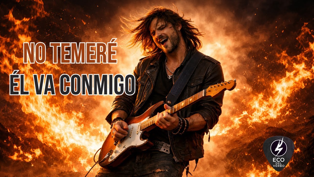 NO TEMERÉ (Él Va Conmigo) | Rock Cristiano de Fe y Valentía | Eco del Verbo