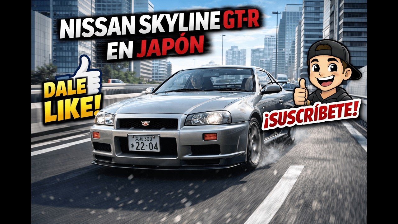 Nissan Skyline GT-R R34 +700HP 🇯🇵🔥 | Autopista de Japón | Thrustmaster T300